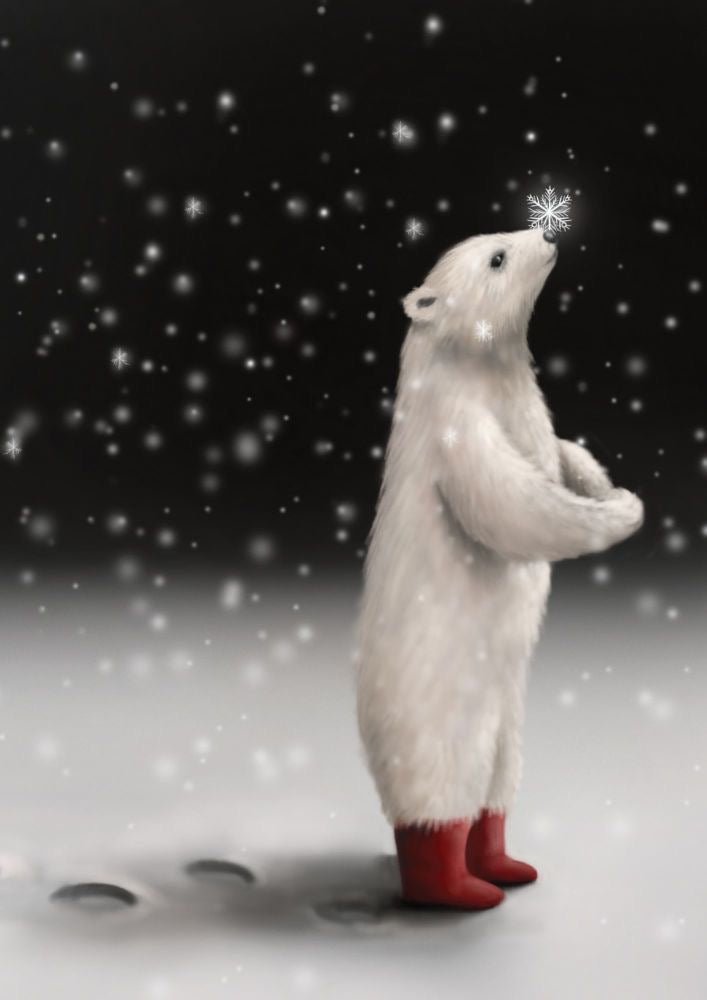 The Bear in Splendid Boots Greeting Card Demelsa Haughton - Just Makers Demelsa Haughton Illustration