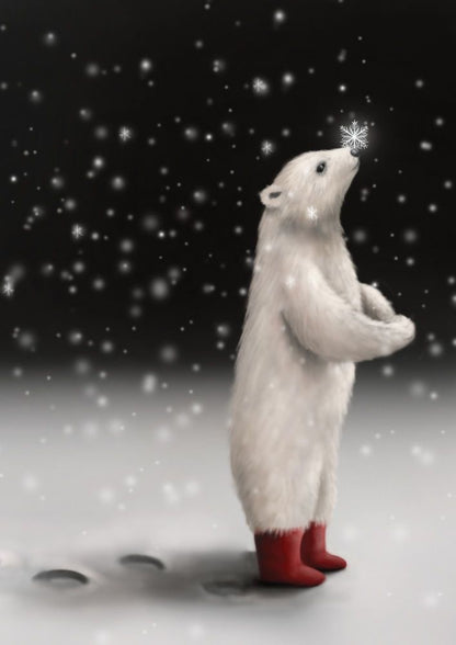 The Bear in Splendid Boots Greeting Card Demelsa Haughton_just makers