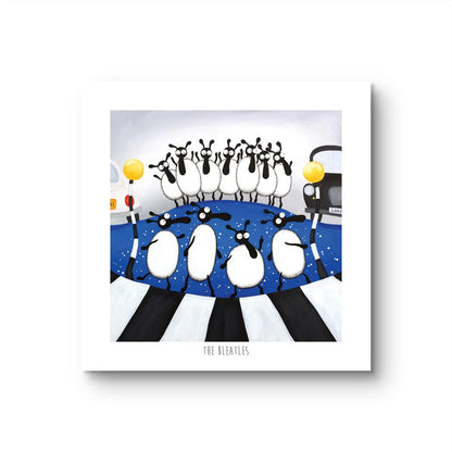 The Bleatles 10&quot; Print - Mervyn Tay Art_Just Makers