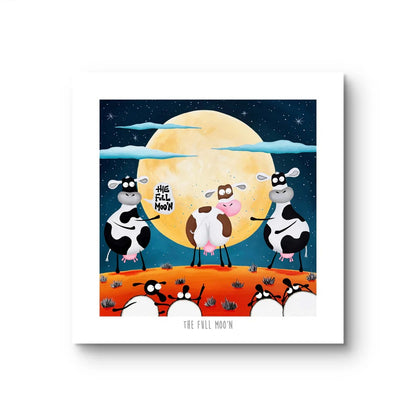 The Full Moon 10&quot; Print - Mervyn Tay Art_Just Makers