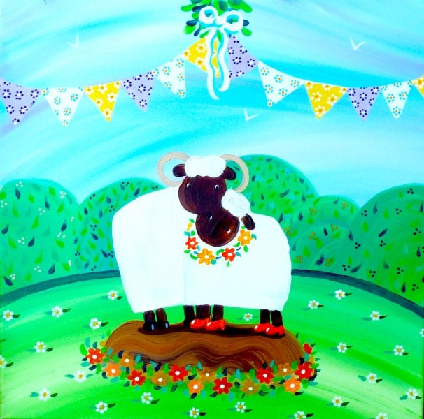 The Happy Couple Greeting Card - Nikky Corker_Just Makers