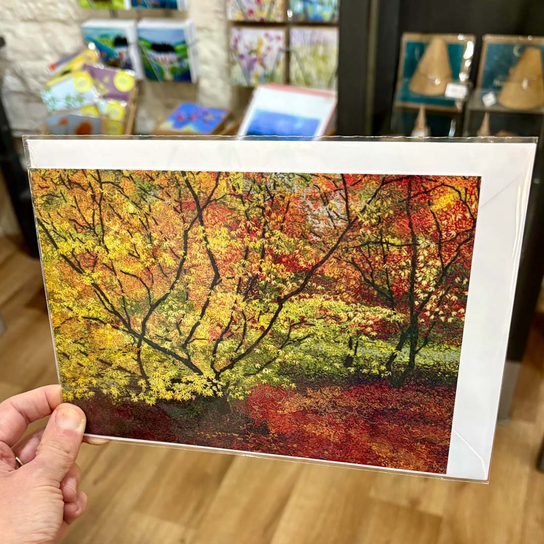 The Light Beyond Greeting Card - Fiona Robertson - Just Makers Fiona Roberston