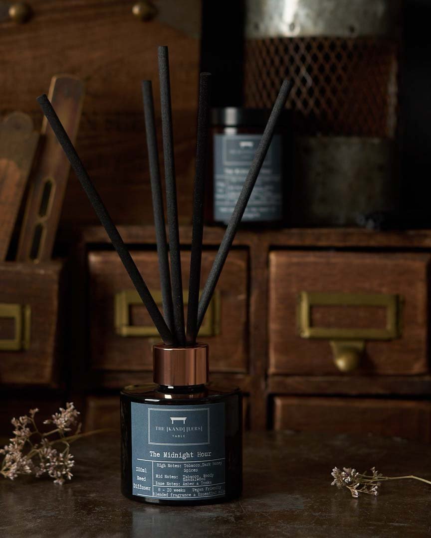 Midnight Hour Reed Diffuser by The Kandlers Table - Just Makers The Kandlers Table