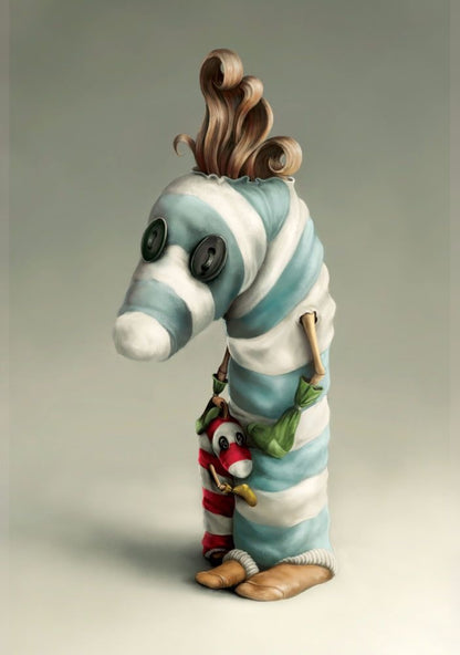 The Odd Socks Greeting Card Demelsa Haughton_Just Makers