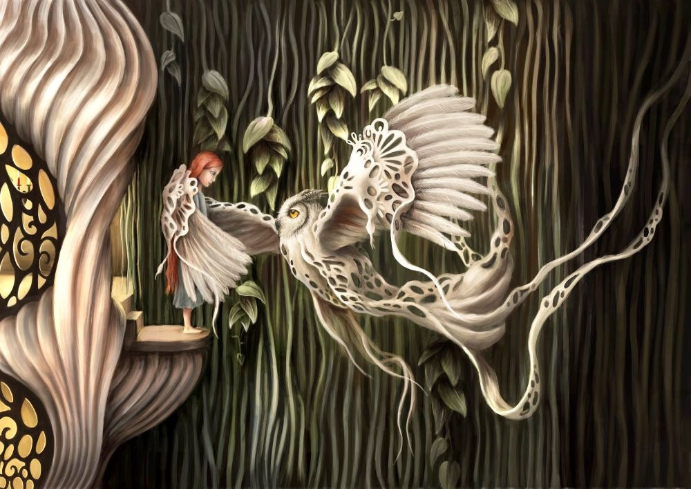 The Owl Queen Demelsa Haughton Print_Just Makers
