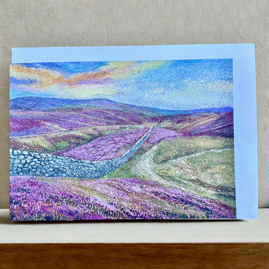 The Quiet of Evening Greeting Card - Fiona Robertson - Just Makers Fiona Roberston