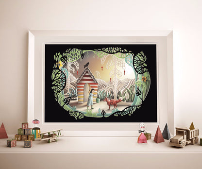 The Thirsty Fox Demelsa Haughton Print_Just Makers