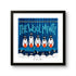 The Wool Monty 10" Print - Mervyn Tay Art_Just Makers