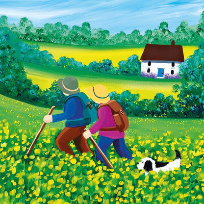 Through Buttercup Meadows Print - Nikky Corker_Just Makers