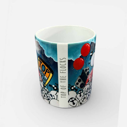Top of the Flocks Ceramic Mug - Mervyn Tay Art_Just Makers
