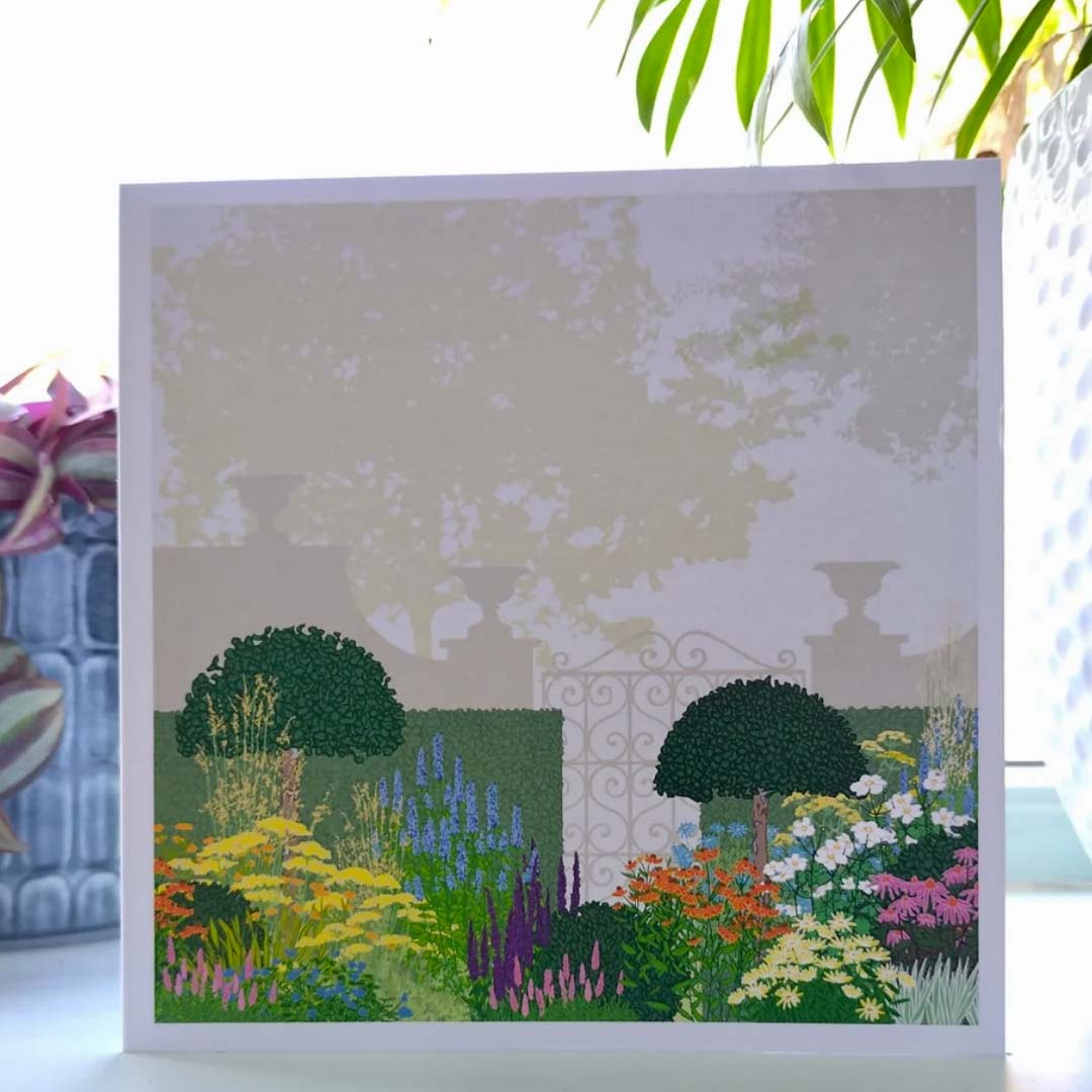 Topiary Trees Greeting Card - Umbellifer_Just Makers