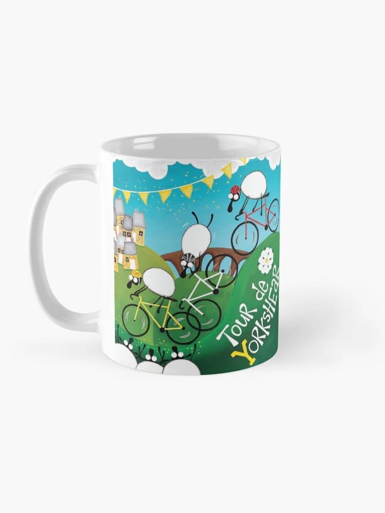 Tour de Yorkshear Ceramic Mug - Mervyn Tay Art - Just Makers Mervyn Tay Art