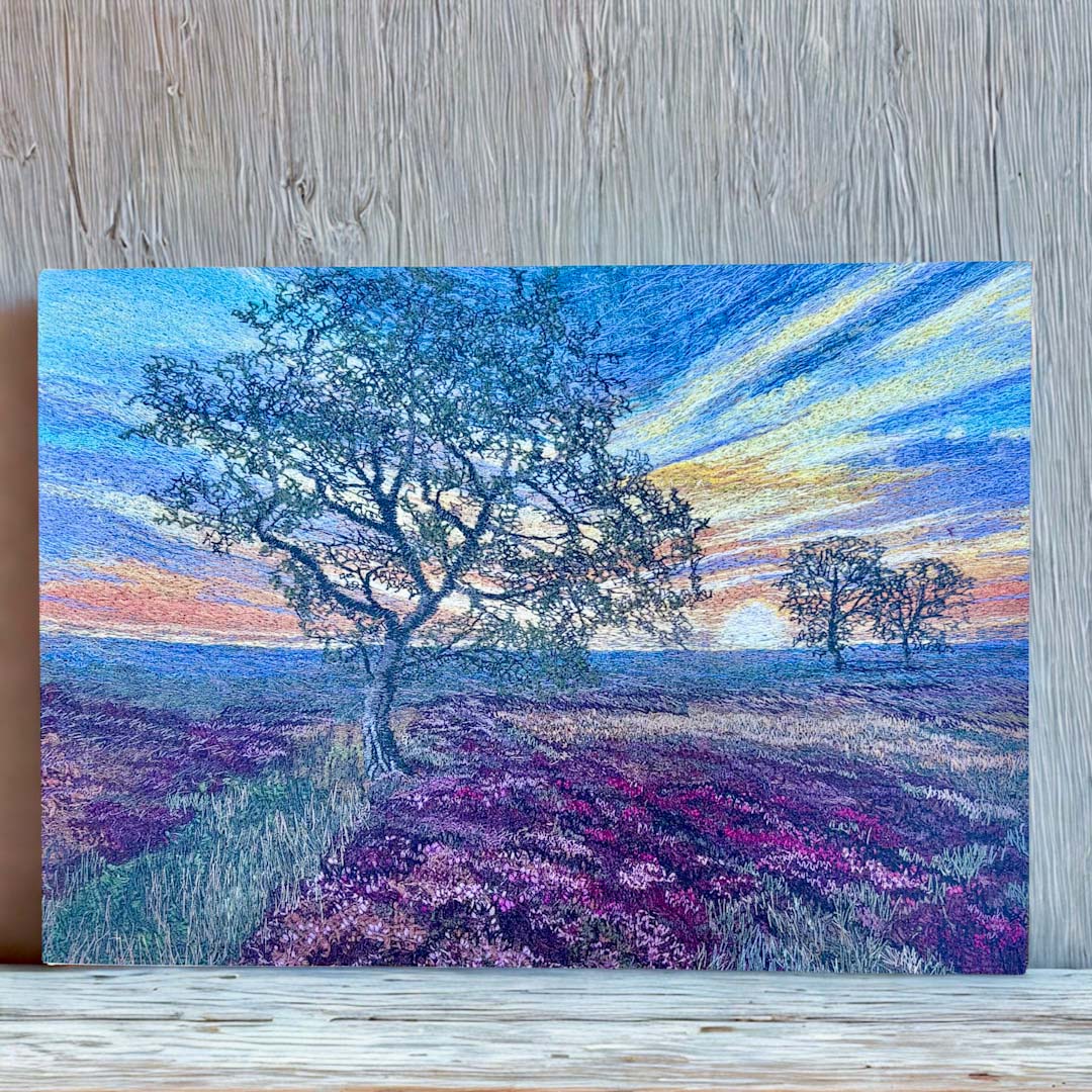 Traces of Light Greeting Card - Fiona Robertson_Just Makers