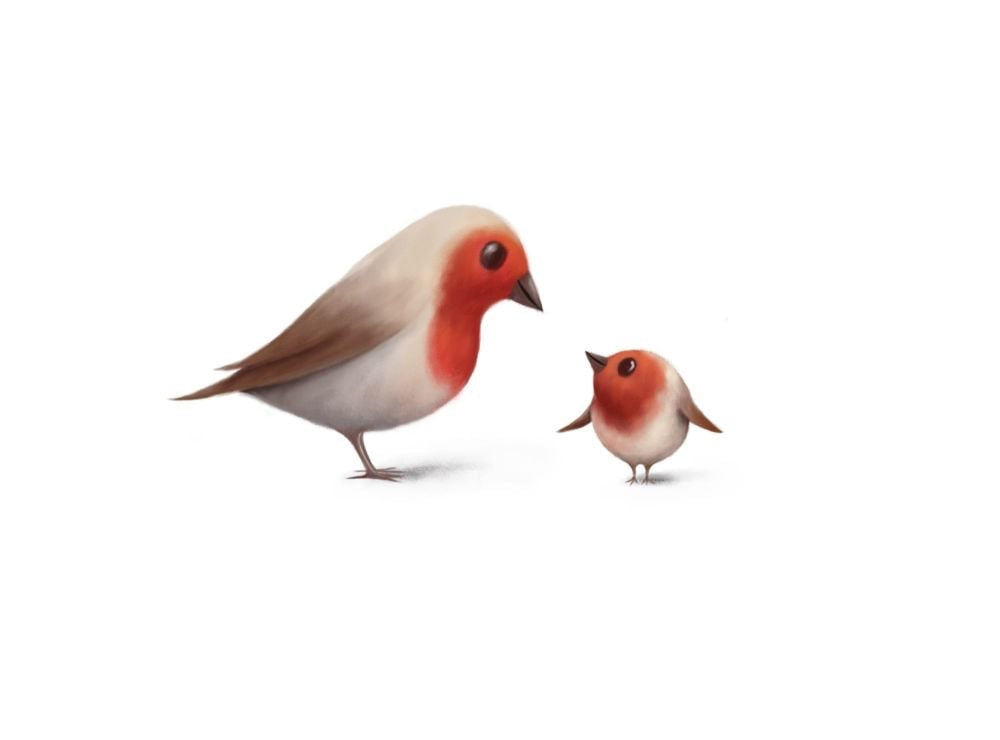 Tweet Tweet Greeting Card - Demelsa Haughton_Just Makers