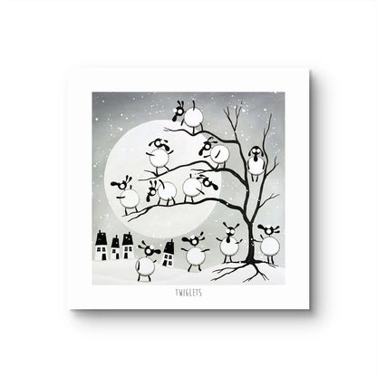 Twiglets 10&quot; Print - Mervyn Tay Art_Just Makers