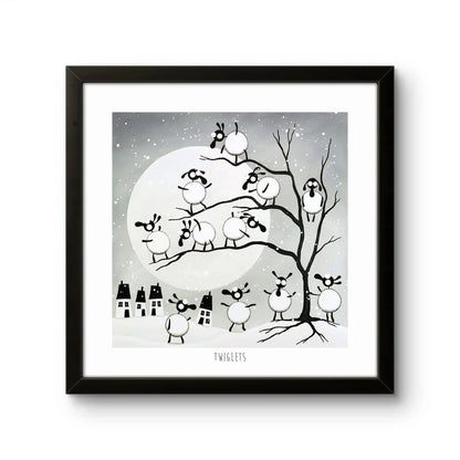 Twiglets 10&quot; Print - Mervyn Tay Art_Just Makers