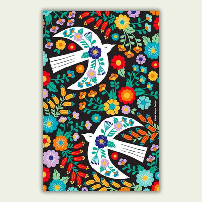 Two Birds Tea Towel - Maggie Magoo Designs_Just Makers