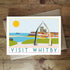 Visit Whitby Greeting Card - Sweetpea and Rascal_Just Makers