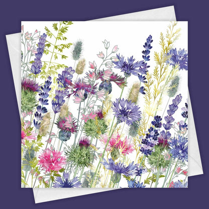 Walking Through Whimsy Greeting Card by Fiona Calder - Just Makers Fiona Calder Designs