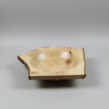 Walnut Large Live Edged Bowl- Mike Bentley_Just Makers