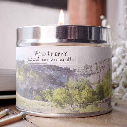 Wild Cherry Natural Soy Candle - Dales Studios Co_Just Makers