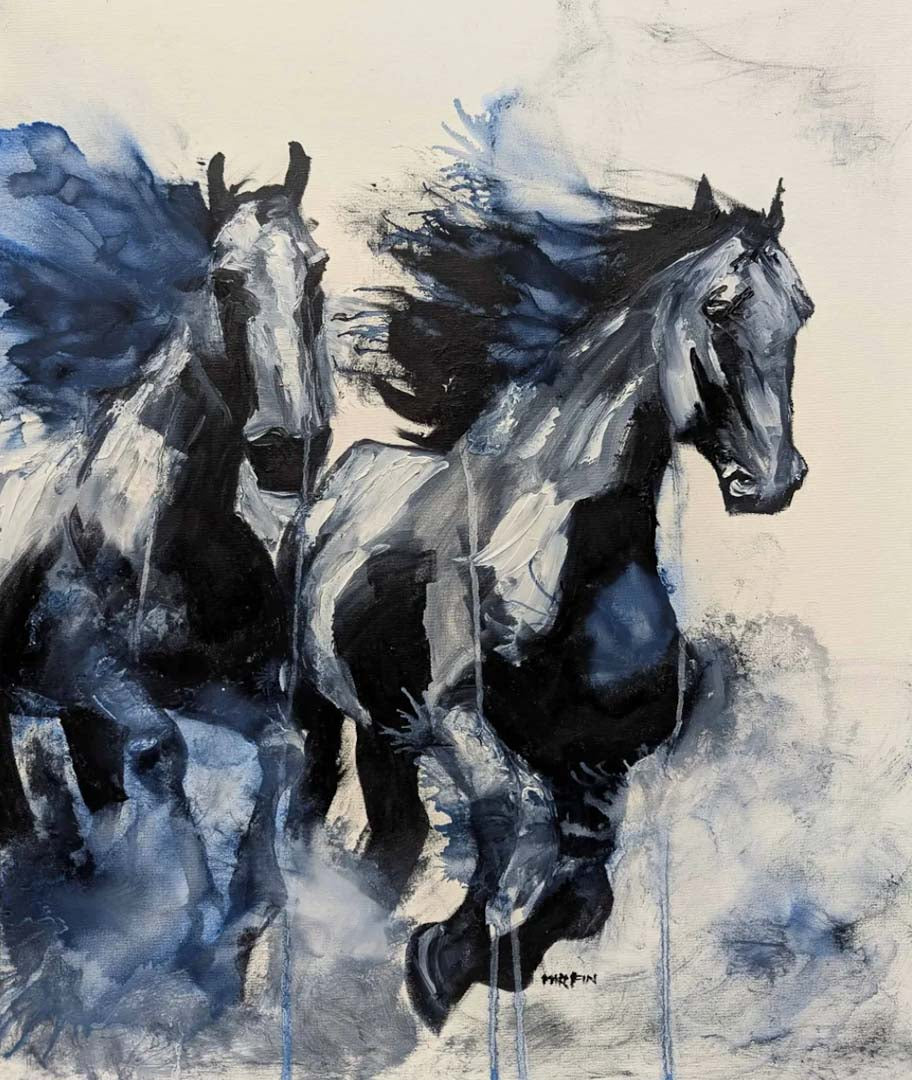 Wild Horses Ltd Edition Print - Paul Mirfin_Just Makers