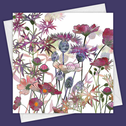 Wild at Heart Greeting Card by Fiona Calder - Just Makers Fiona Calder Designs