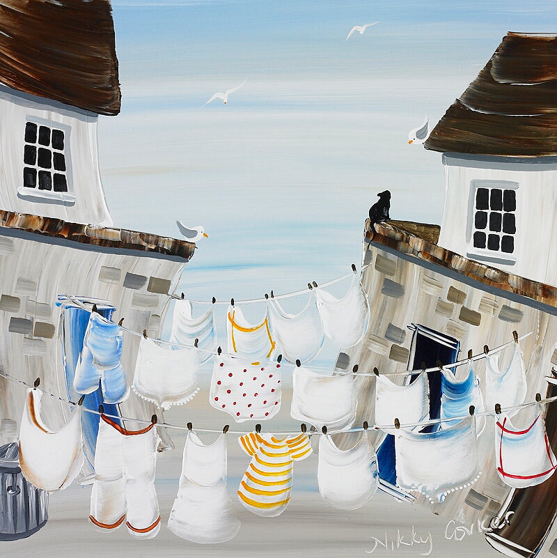 Windy Drawers Ltd Edition Giclee Print - Nikky Corker_Just Makers