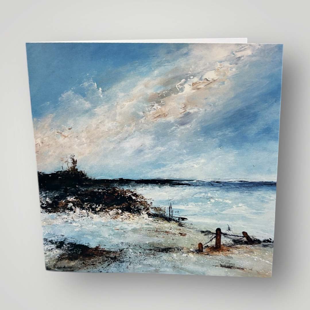 Winter Morning Greeting Card - Ailsa Read - Just Makers Ailsa Read Fine Art Painter