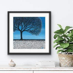Winter Tree Giclee Print Unframed - Sarah Jane Nicholls_Just Makers