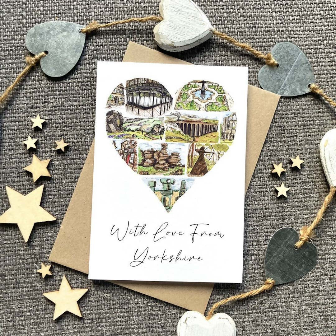 With Love from Yorkshire Card - HD Designs_Just Makers