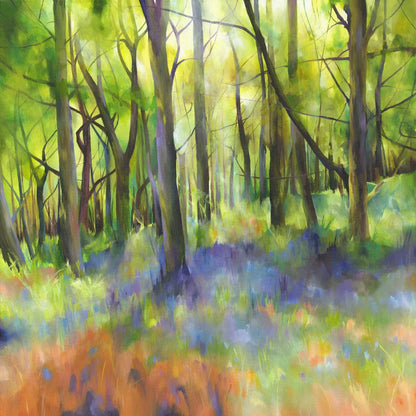 Woodlands and Sunbeams Limited Edition Giclée Print - Julia Ogden_Just Makers