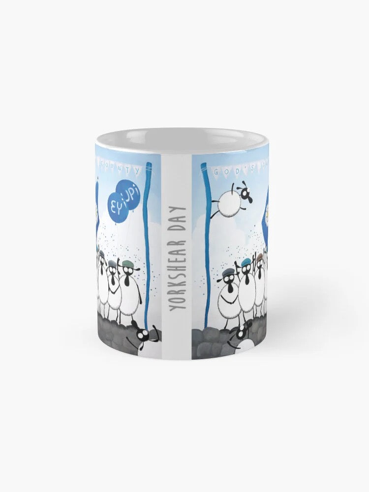 Yorkshear Day Ceramic Mug - Mervyn Tay Art_Just Makers