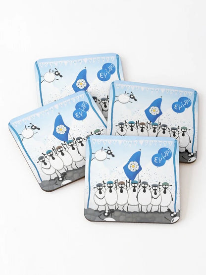 Yorkshear Day Coaster - Mervyn Tay Art_Just Makers