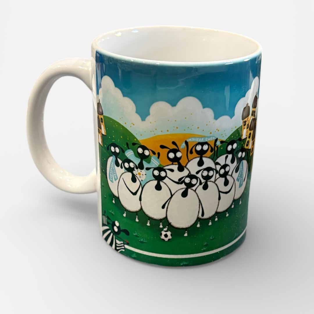 Yorkshear Ewenited Ceramic Mug - Mervyn Tay Art - Just Makers Mervyn Tay Art