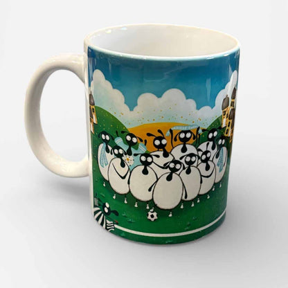 Yorkshear Ewenited Ceramic Mug - Mervyn Tay Art_Just Makers