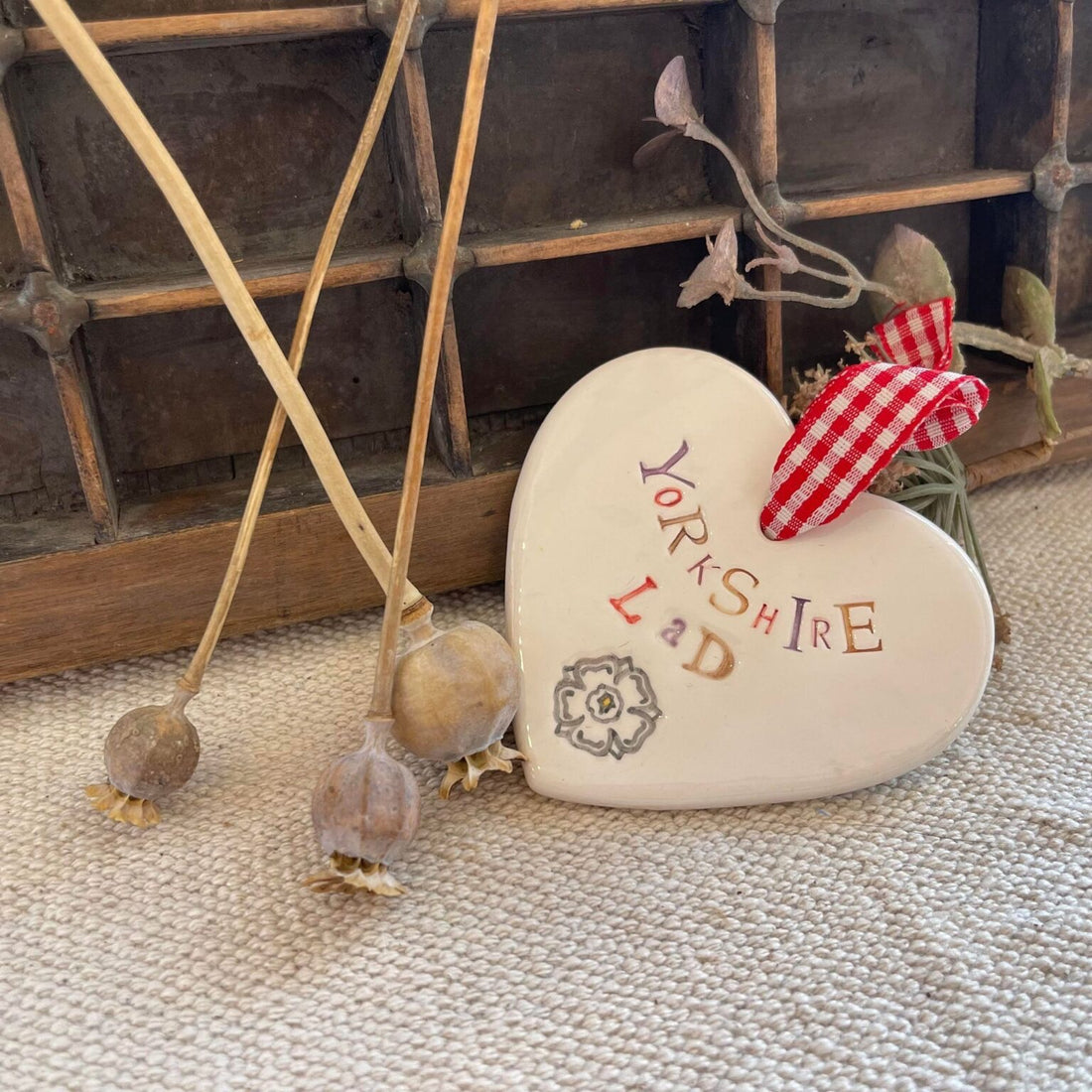 Yorkshire Lad Heart - Jamali Annay Designs_Just Makers