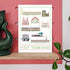 Yorkshire Landmarks A4 Print - Sweetpea and Rascal_Just Makers