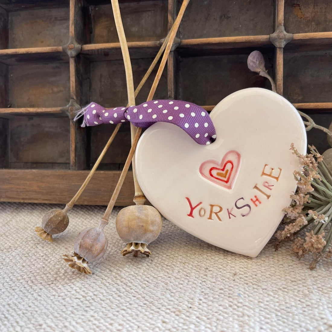 Yorkshire Love Heart - Jamali Annay Designs_Just Makers