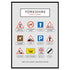 Yorkshire Ruwad Signs A4 Print - The Yorkshire Print Company_Just Makers