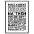Yorkshire Sayings A3 Print - The Yorkshire Print Company_Just Makers