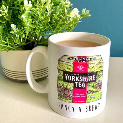 Yorkshire Tea Ceramic Mug - HD Designs_Just Makers