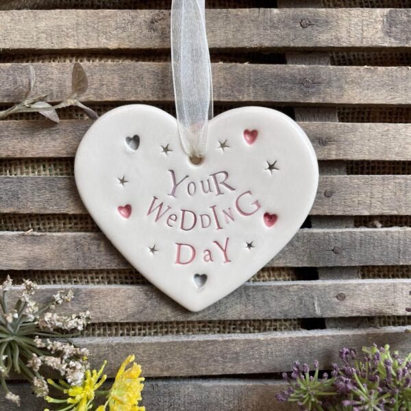 Your Wedding Day Heart - Jamali Annay Designs - Just Makers Jamali Annay Designs