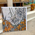 Agapanthus and Crocosmia Greeting Card - Rachel Knowles_Just Makers