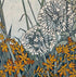 Framed Agapanthus & Crocosmia Linocut Print - Rachel Knowles_Just Makers