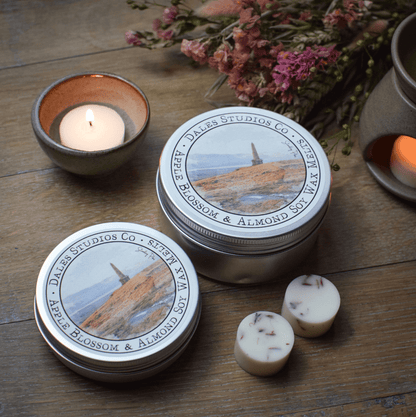Apple Blossom and Almond Natural Soy Wax Melts - Dales Studios Co_Just Makers