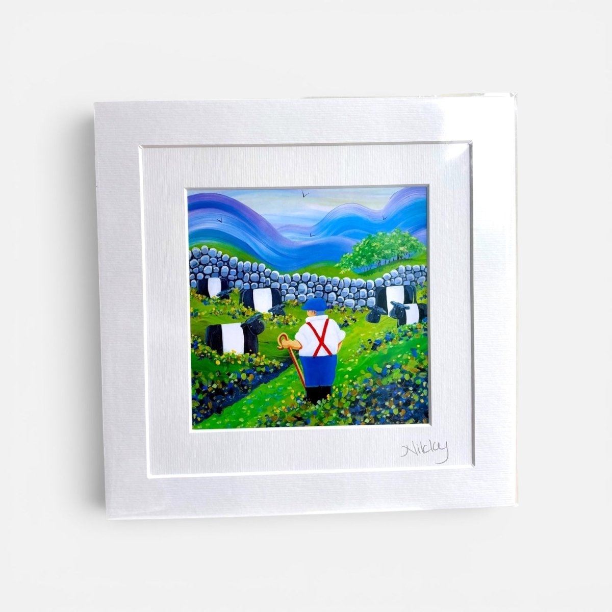 Belties and Braces Mounted Print - Nikky Corker