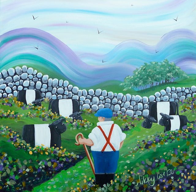 Belties and Braces Mounted Print - Nikky Corker_Just Makers
