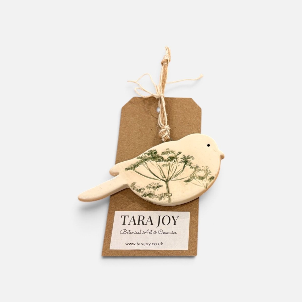 Bird Hanging Decoration - Tara Joy Botanical_just makers
