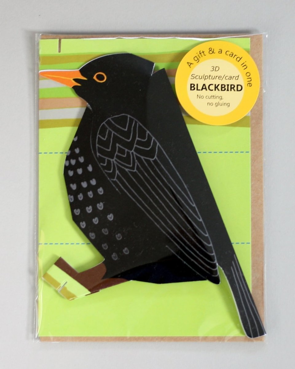 Blackbird Pop - Up 3D Card - Just Makers Faye Stevens - Merryday Studio